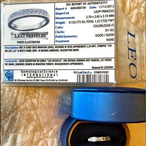 Leo 1.25 CT. Weight Diamond Princess Band